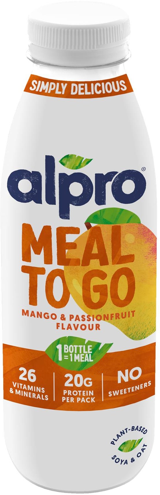 Alpro Meal to go nápoj s příchutí mango-marakuja 500 ml
