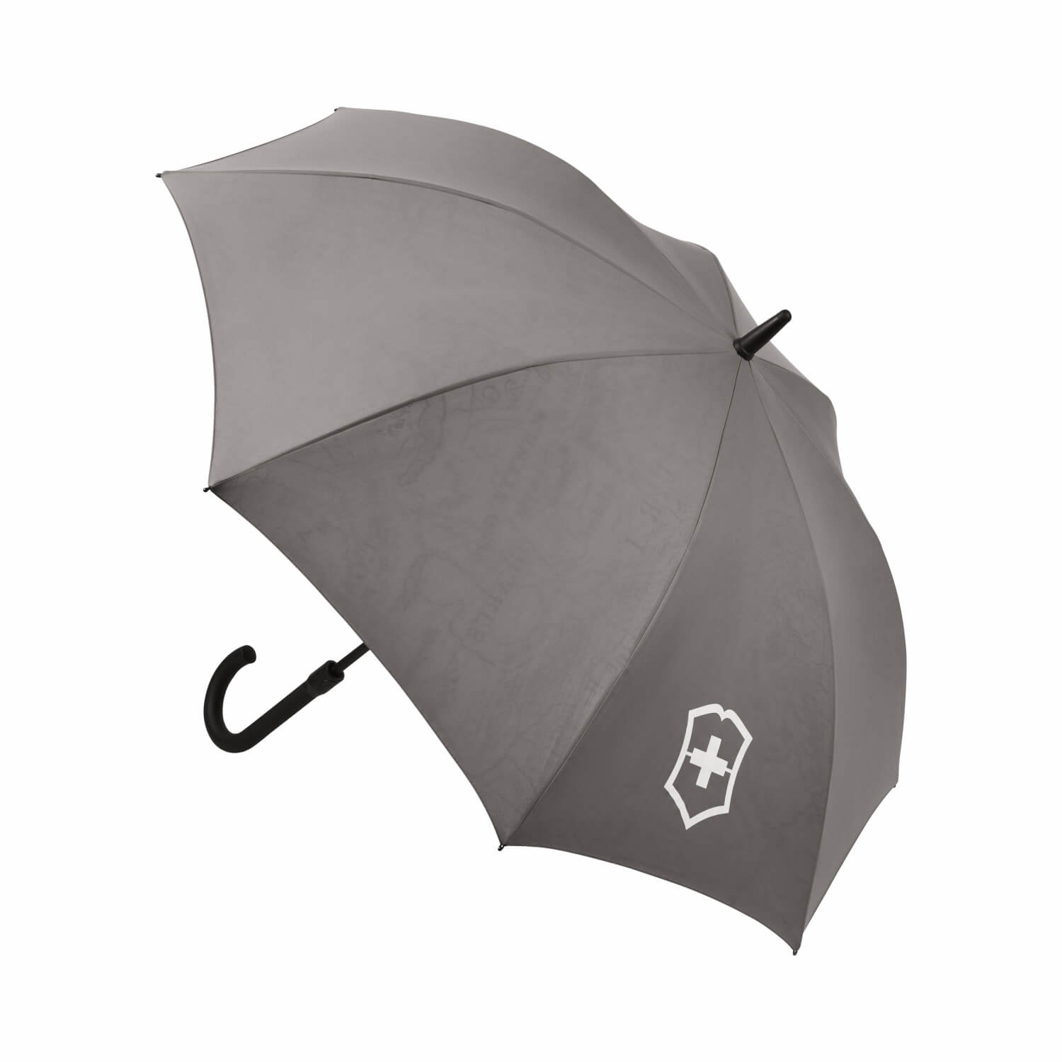 Victorinox Brand Collection Heritage Stick Umbrella, Light Grey
