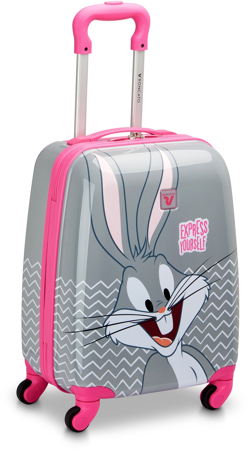 Roncato Babe Bugs Bunny šedý 44 × 31 × 22 cm