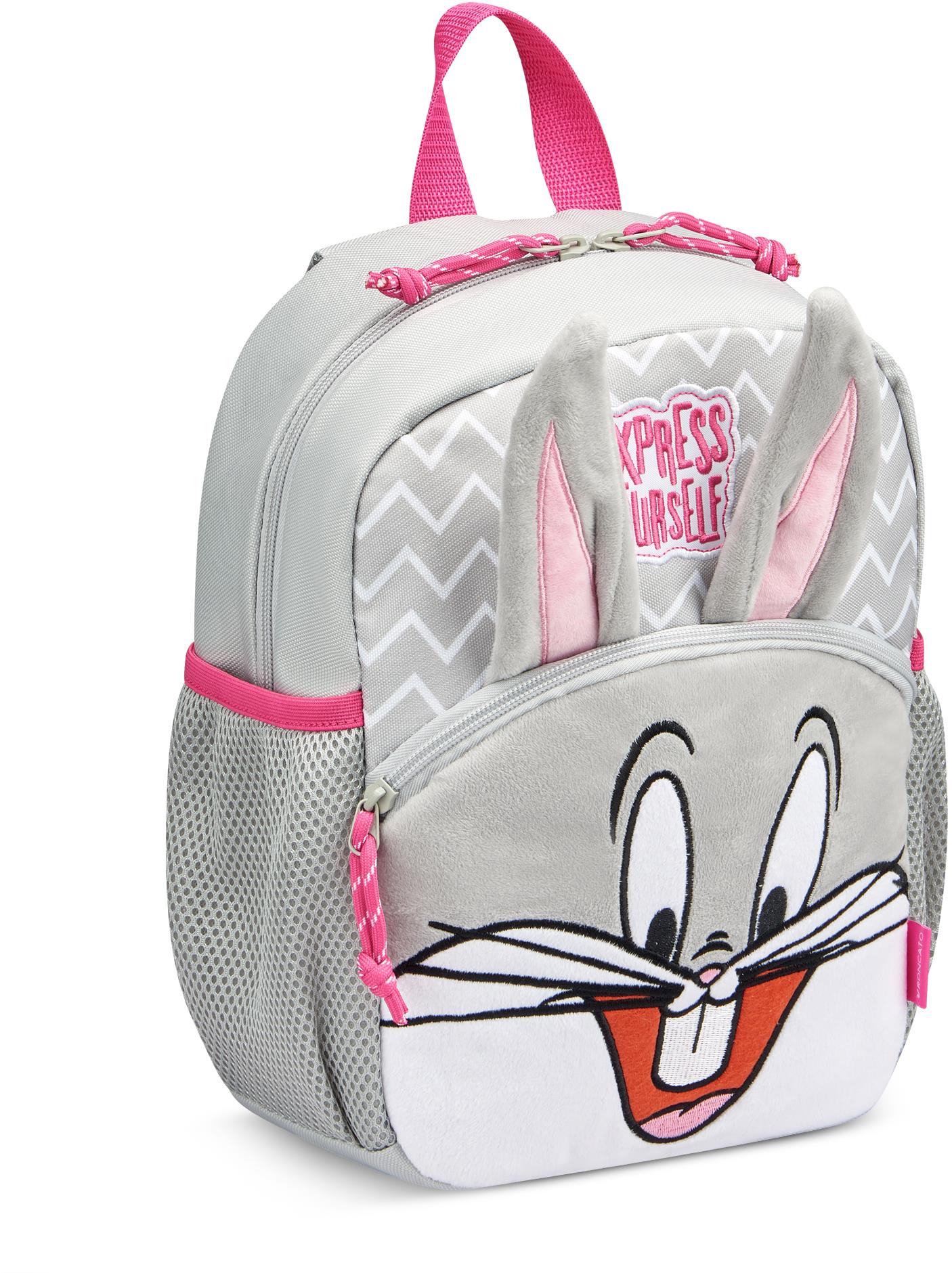 Roncato Babe Bugs Bunny šedý 32 × 24 × 12 cm