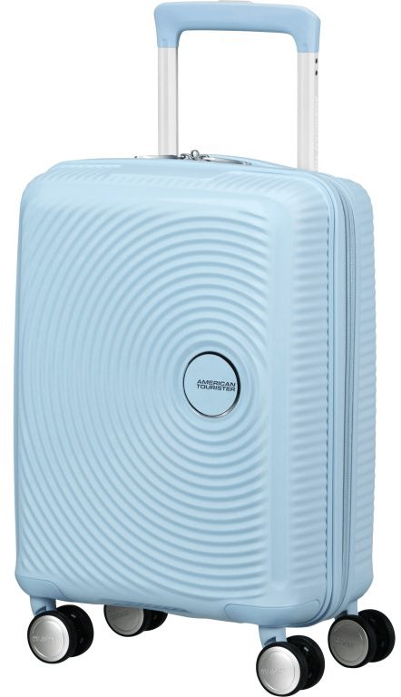 American Tourister Soundbox Mini 47 cm Spinner modrý Pastel Blue