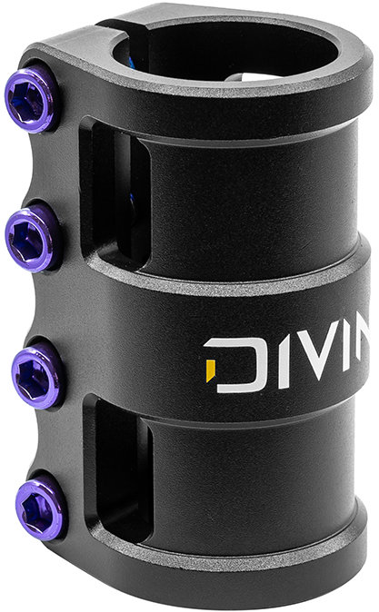 Divine Objímka SCS black/purple bolt M8 Alu