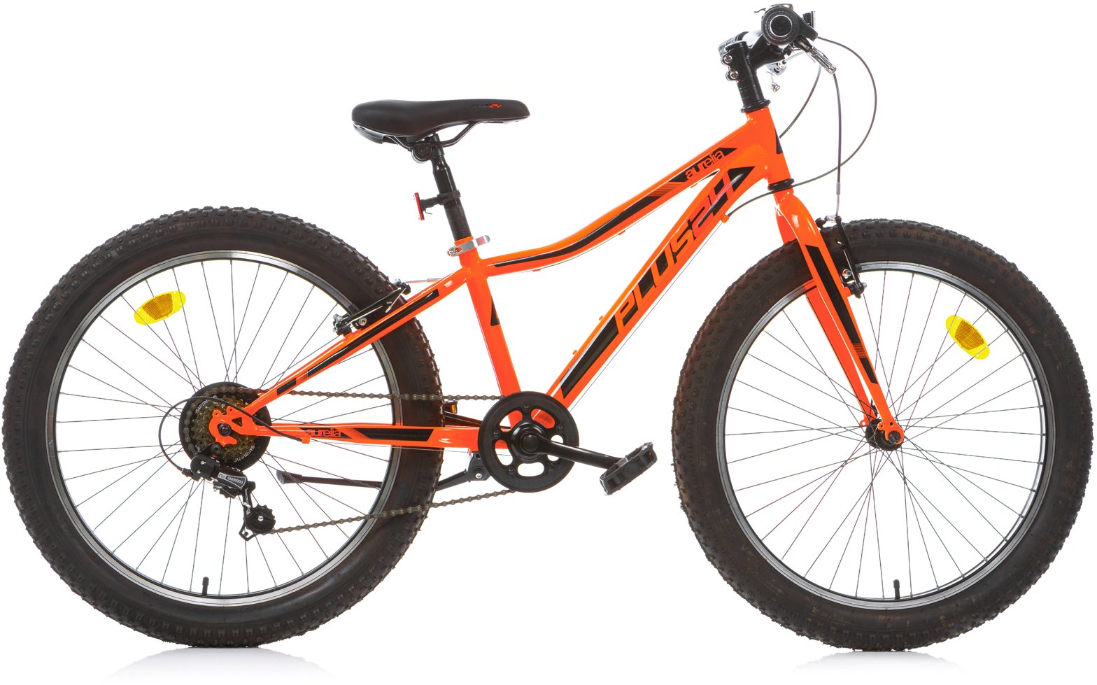 DINO Bikes Juniorské sportovní kolo Dino 24" oranžové