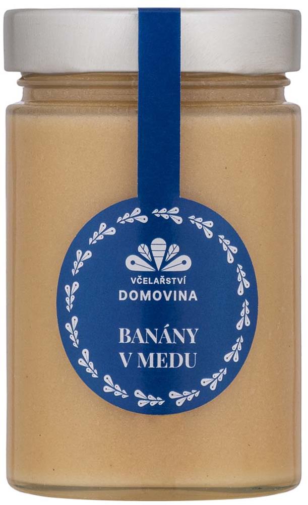 Včelařství Domovina Banány v medu 380 g