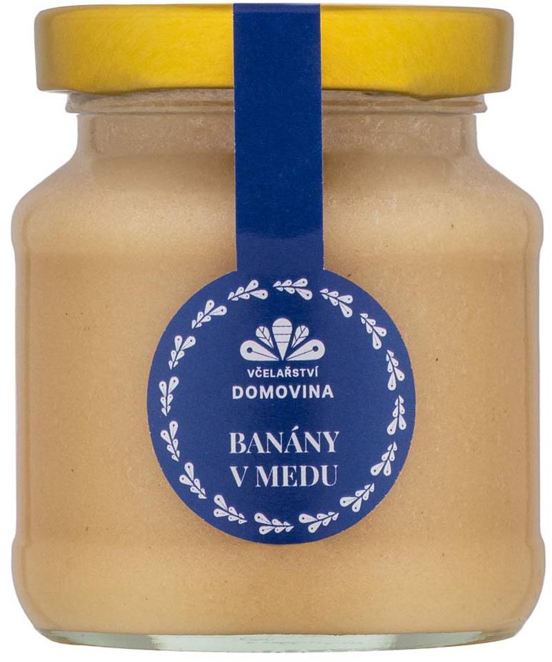 Včelařství Domovina Banány v medu 170 g