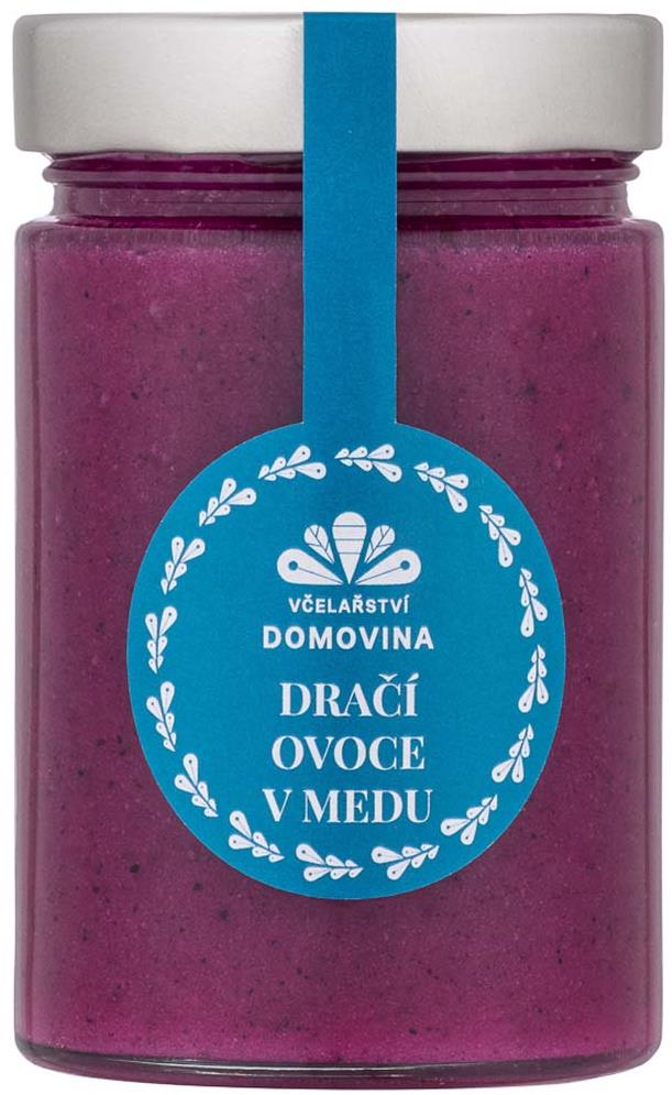Včelařství Domovina Dračí ovoce v medu 380 g