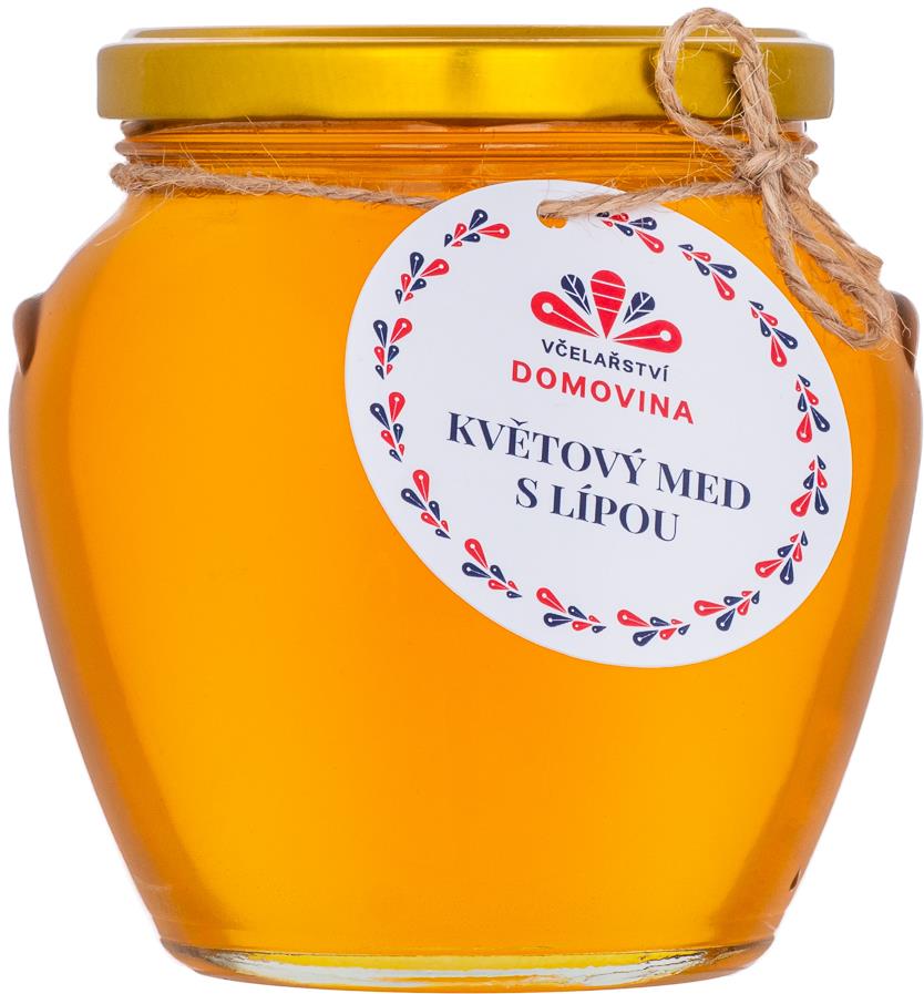 Včelařství Domovina Květový med s lípou 750 g