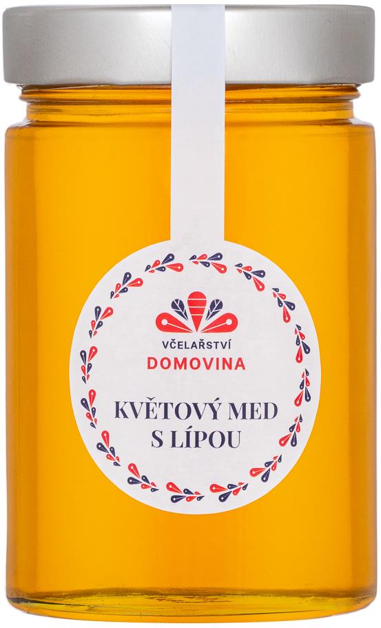 Včelařství Domovina Květový med s lípou 400 g