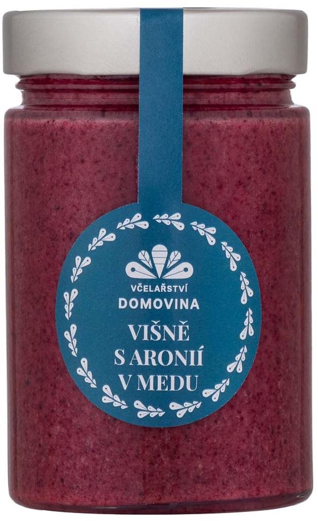 Včelařství Domovina Višně s aronií v medu 380 g
