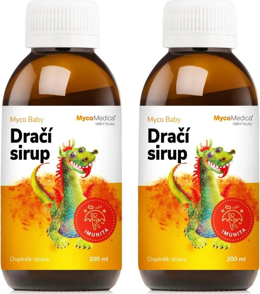 MycoMedica MycoBaby - dračí sirup 2x 200 ml