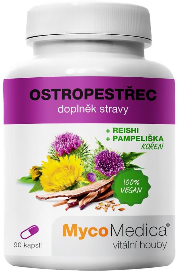 Mycomedica Ostropestřec 90 kapslí