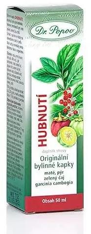 Dr.Popov Hubnutí, originální bylinné kapky 50 ml