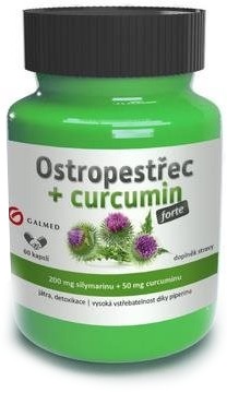 Galmed Ostropestřec + curcumin forte 60 kapslí