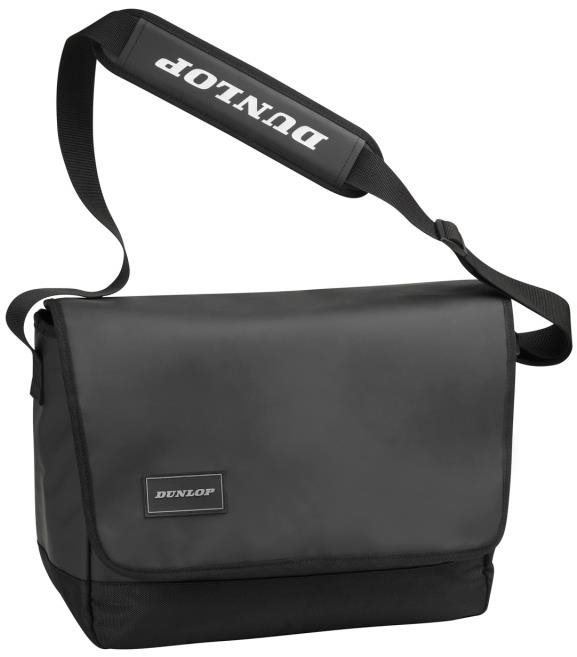 Dunlop Pro Messenger Laptop Bag černá
