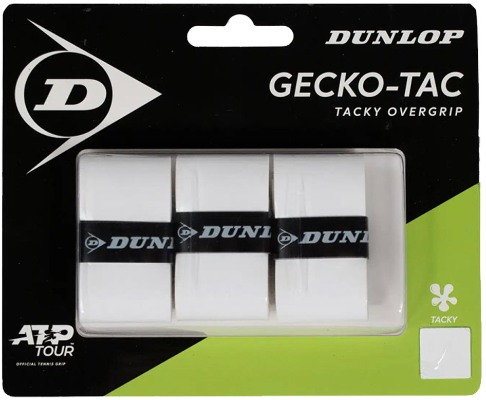 DUNLOP Geko Tac omotávka bílá 3 ks