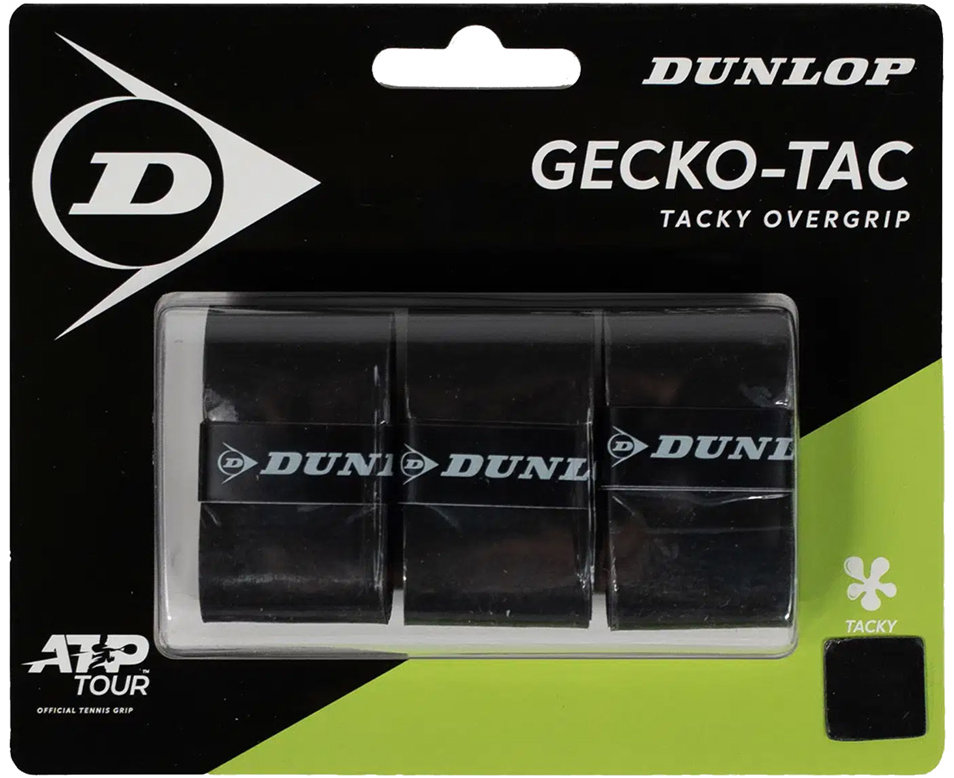 DUNLOP Geko Tac omotávka černá 3 ks