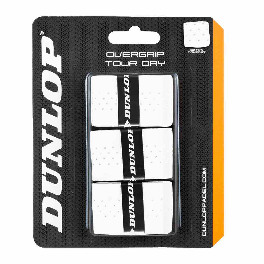 Dunlop Tour Dry Padel omotávka vrchní bílá