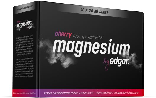 Edgar Magnesium 10 × 25 ml třešeň
