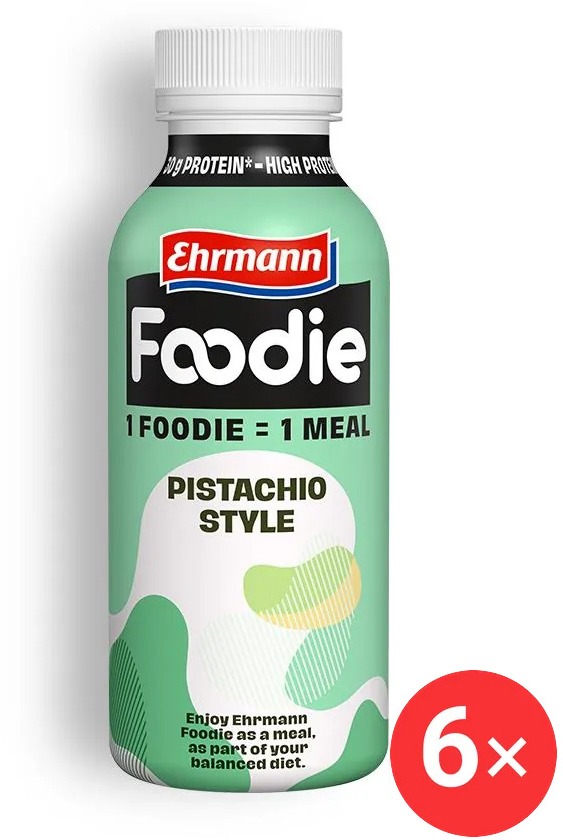 Ehrmann Foodie 6x 400ml, pistácie