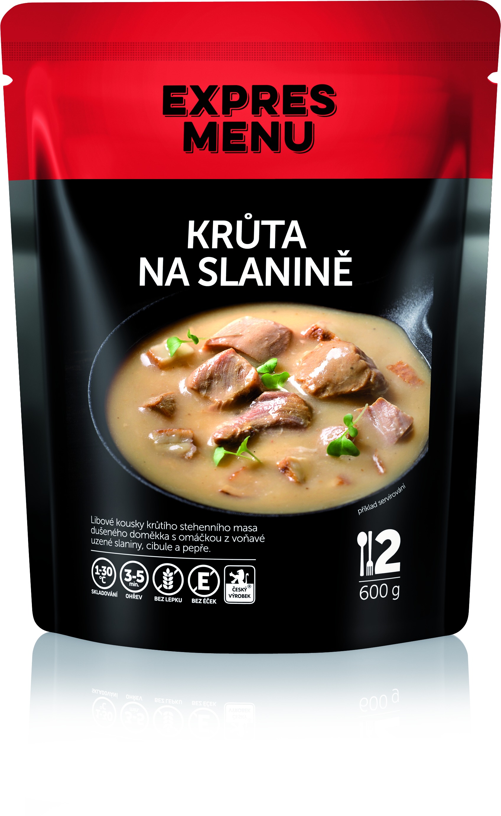 Expres Menu Krůta na slanině 600g