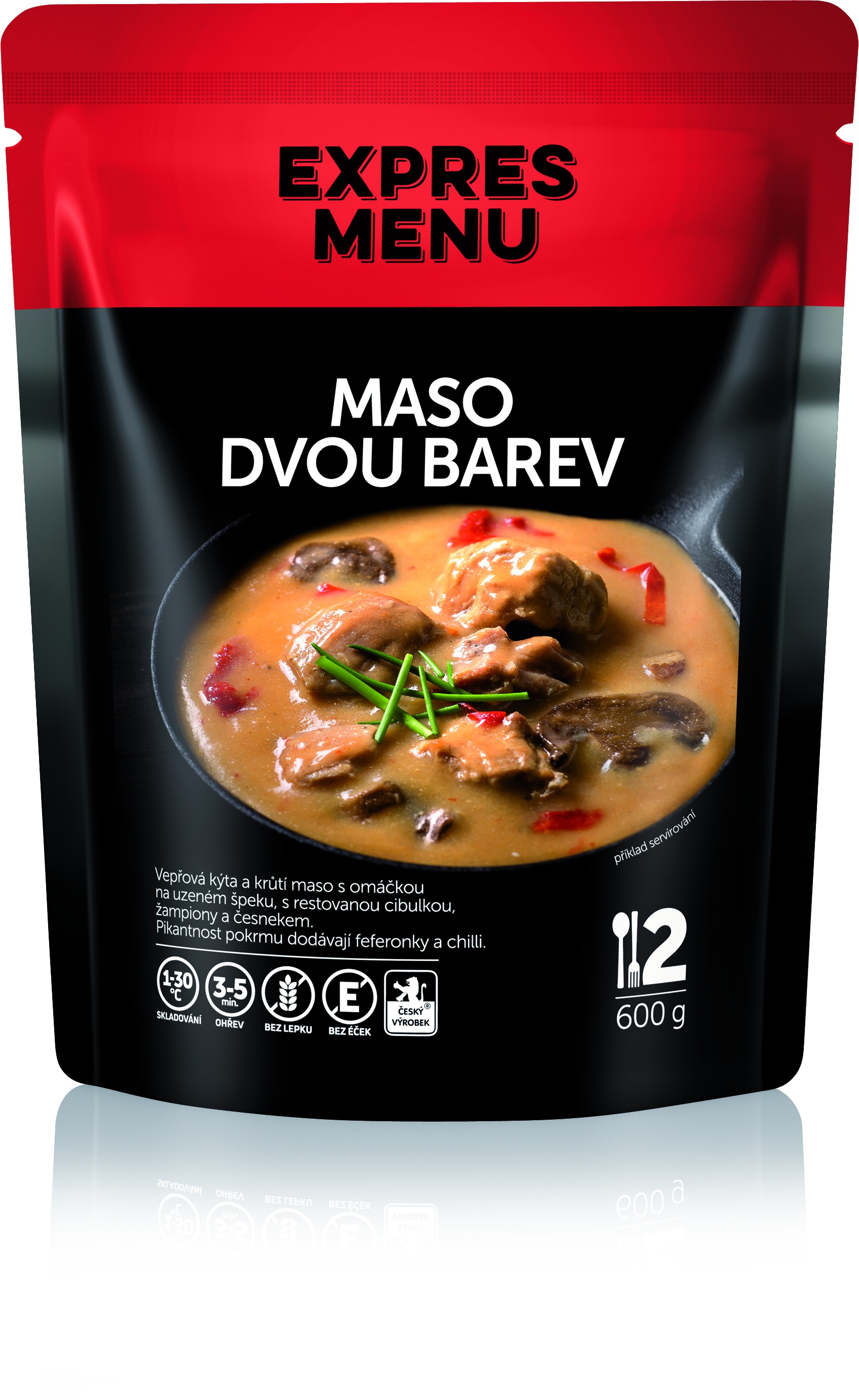 Expres Menu Maso dvou barev 600g