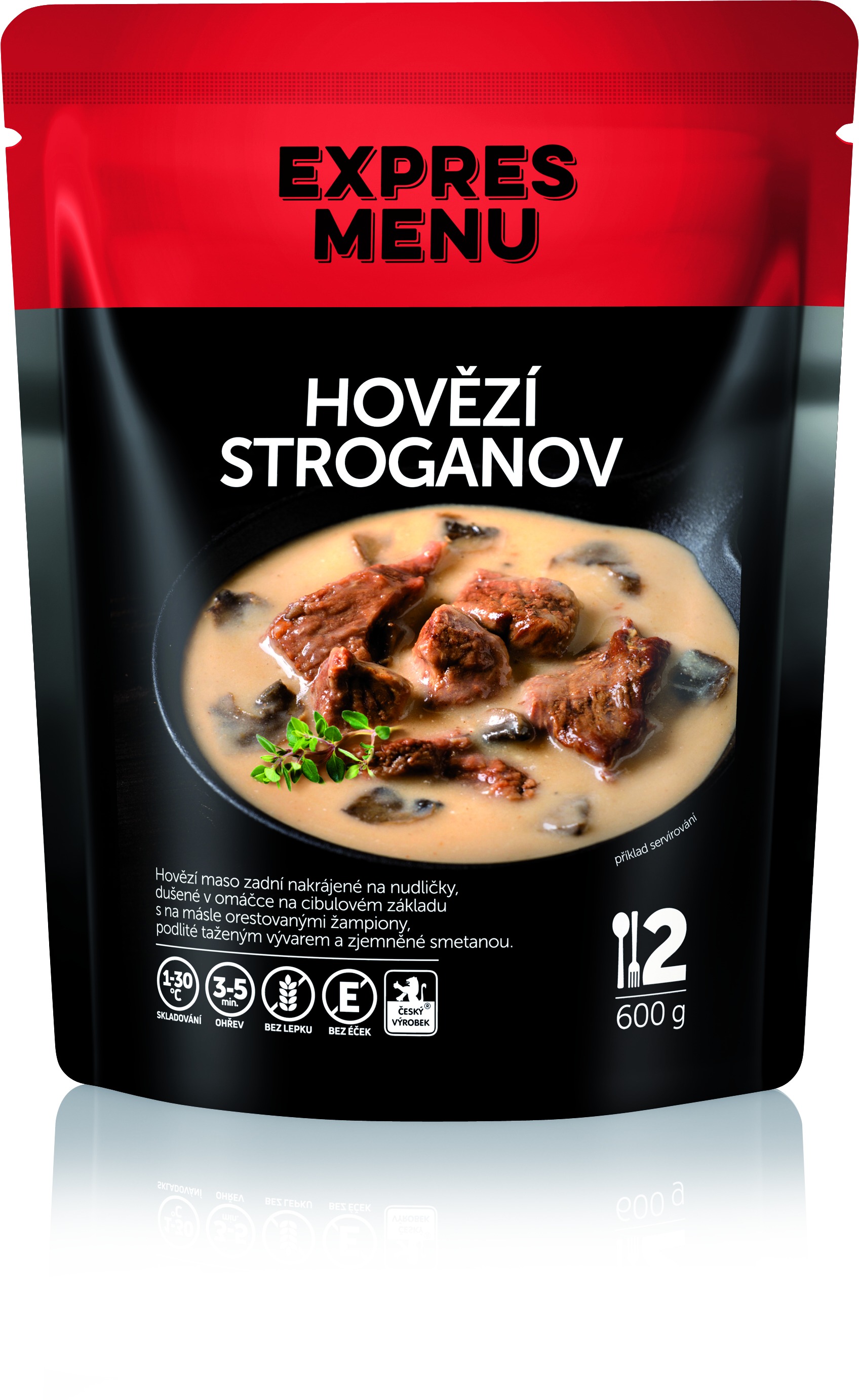 Expres Menu Hovězí Stroganoff 600g