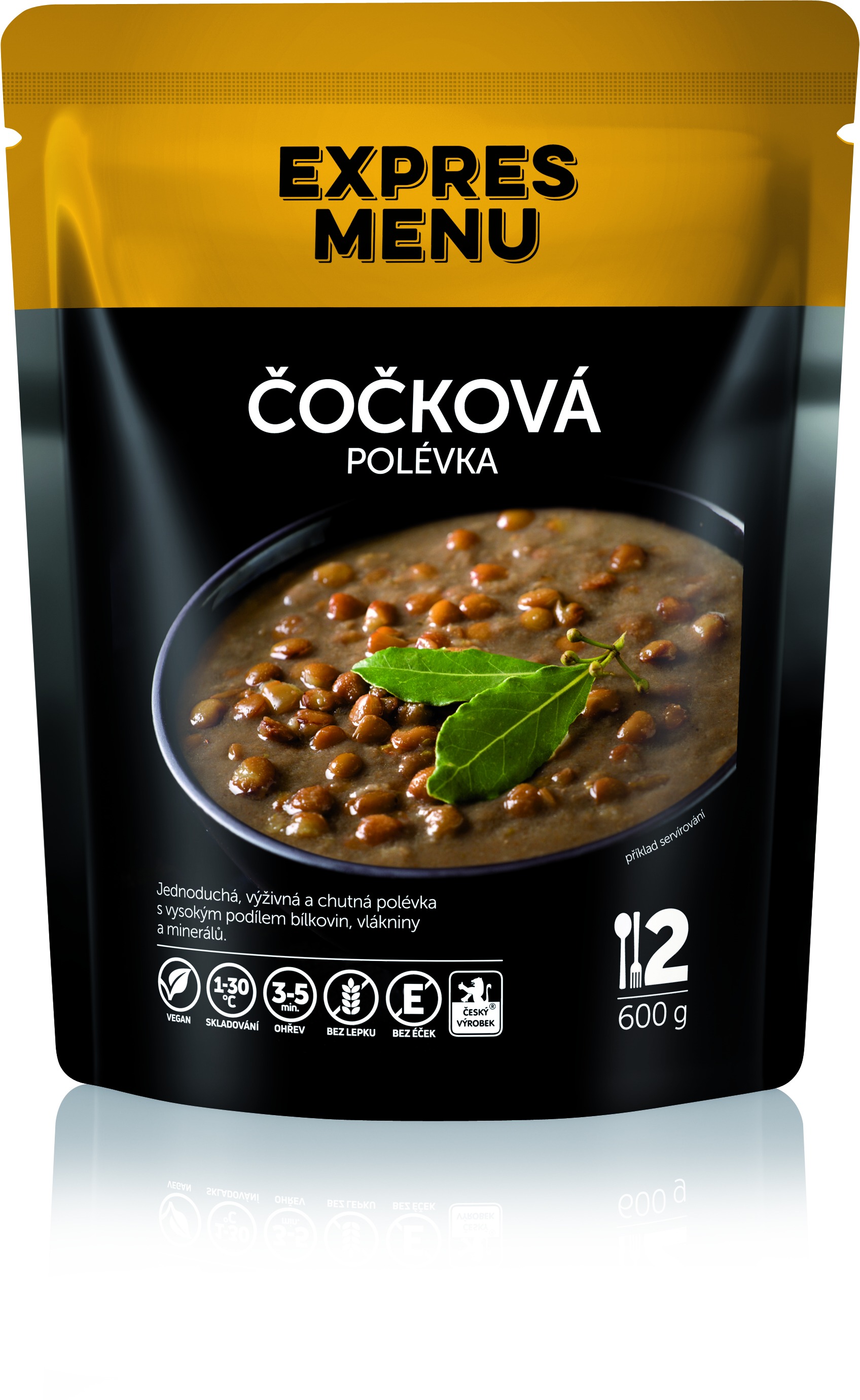 Expres Menu Čočková polévka