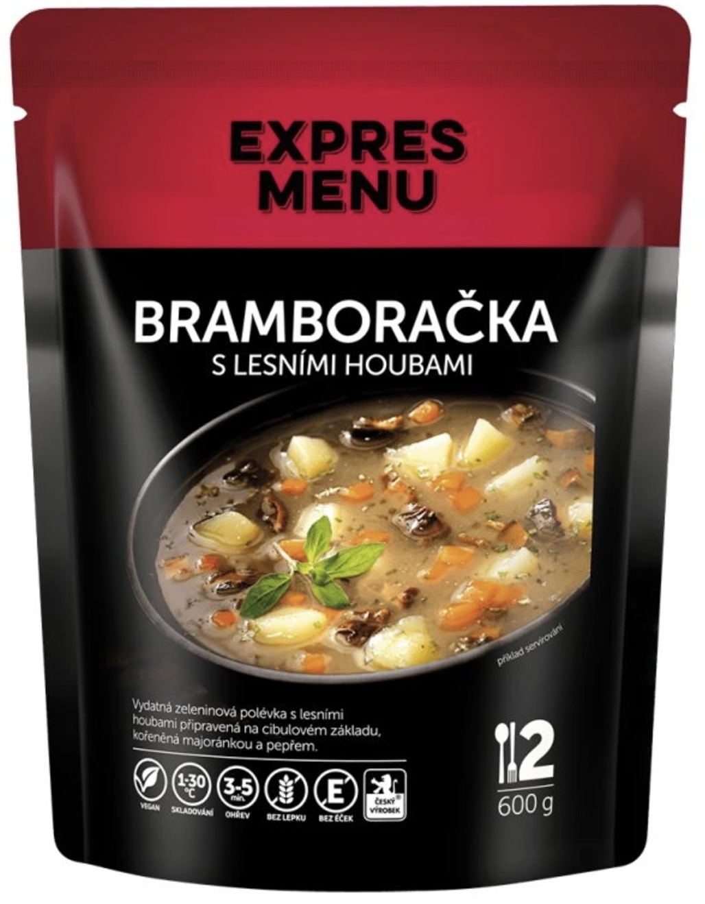 Bramborová polévka EXPRES MENU (2 porce)