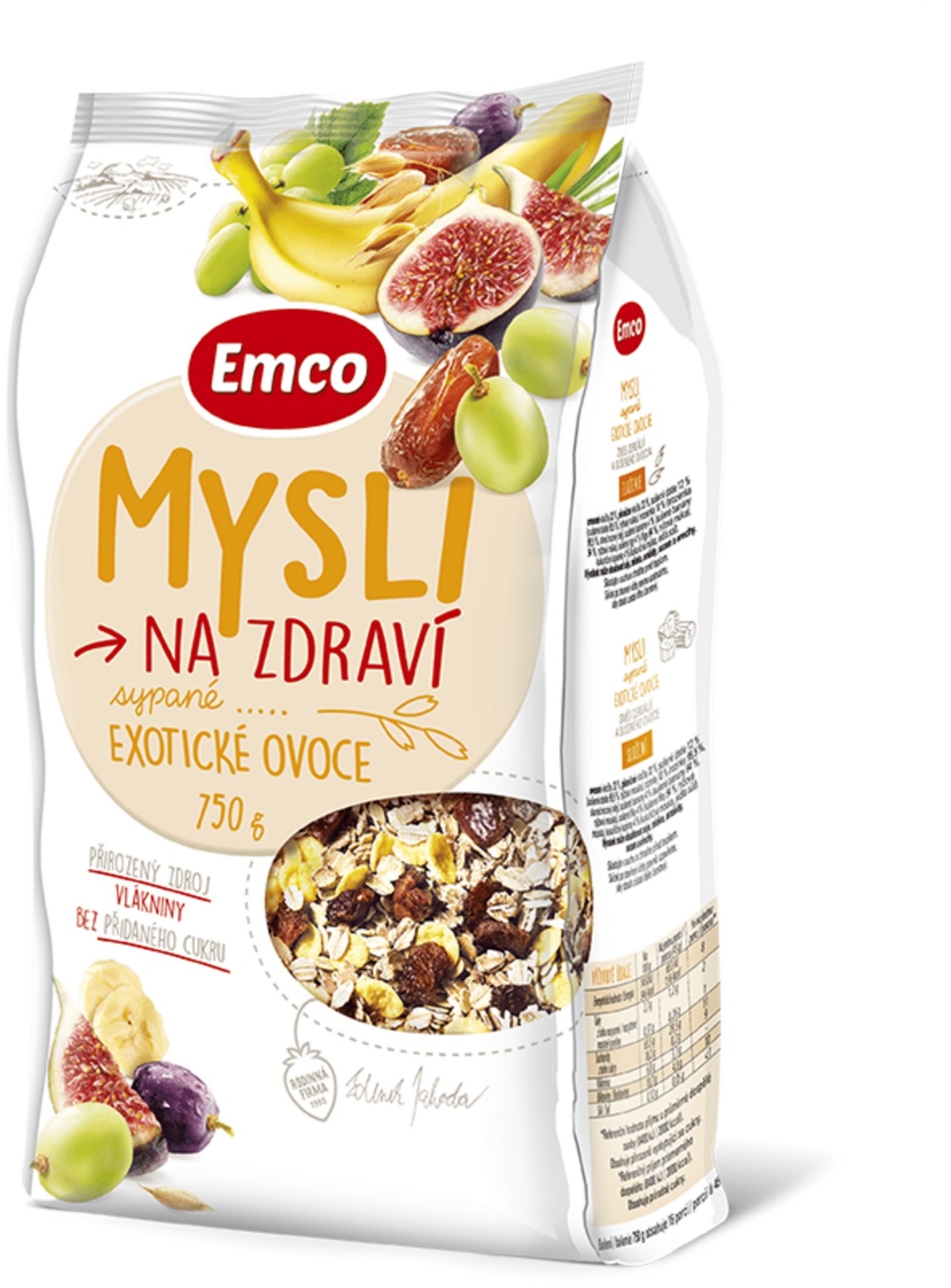 Emco Mysli sypané - exotické ovoce 750g