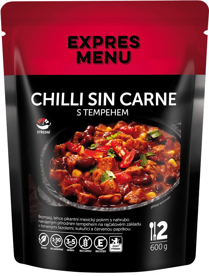 Expres Menu Chilli sin carne 600 g
