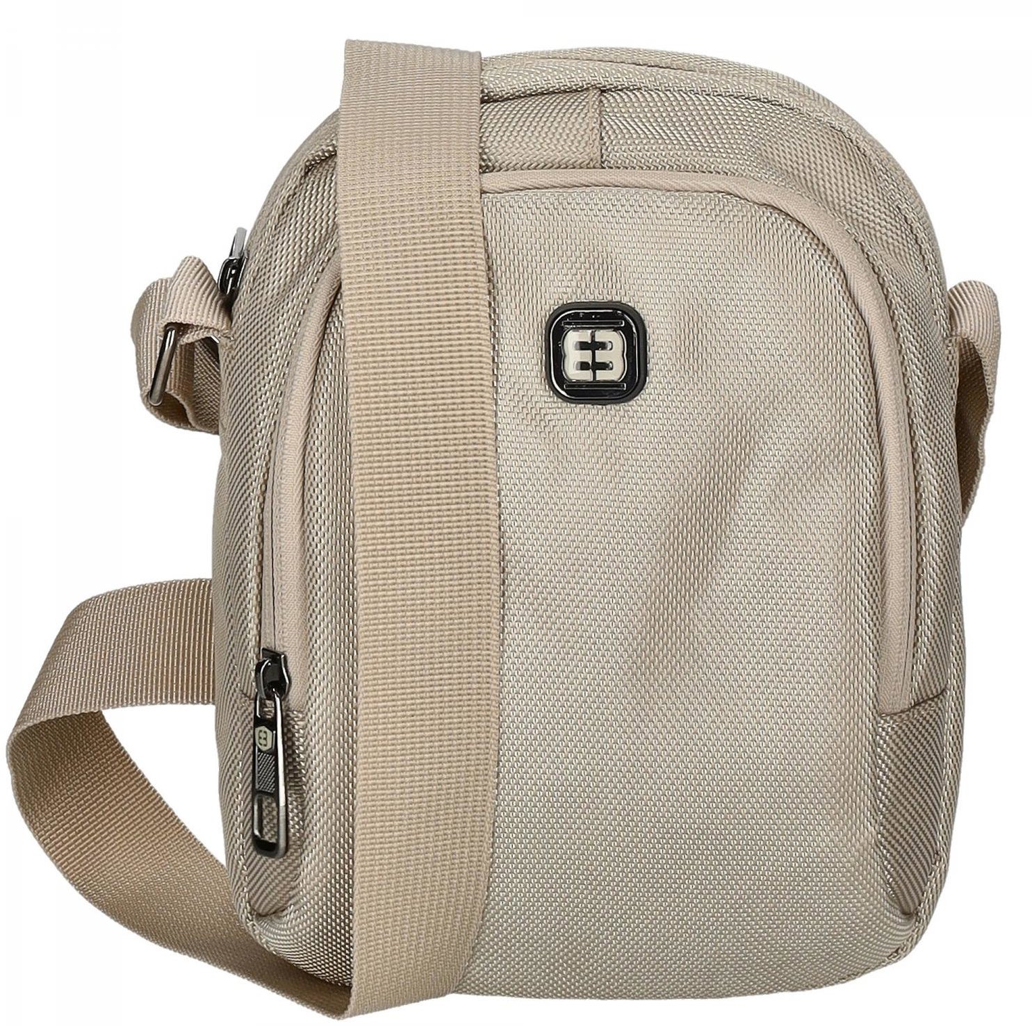Enrico Benetti Cornell Crossbody zipper bag beige