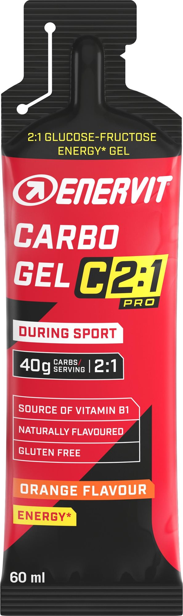 Enervit Carbo Gel C2:1 60ml, pomeranč