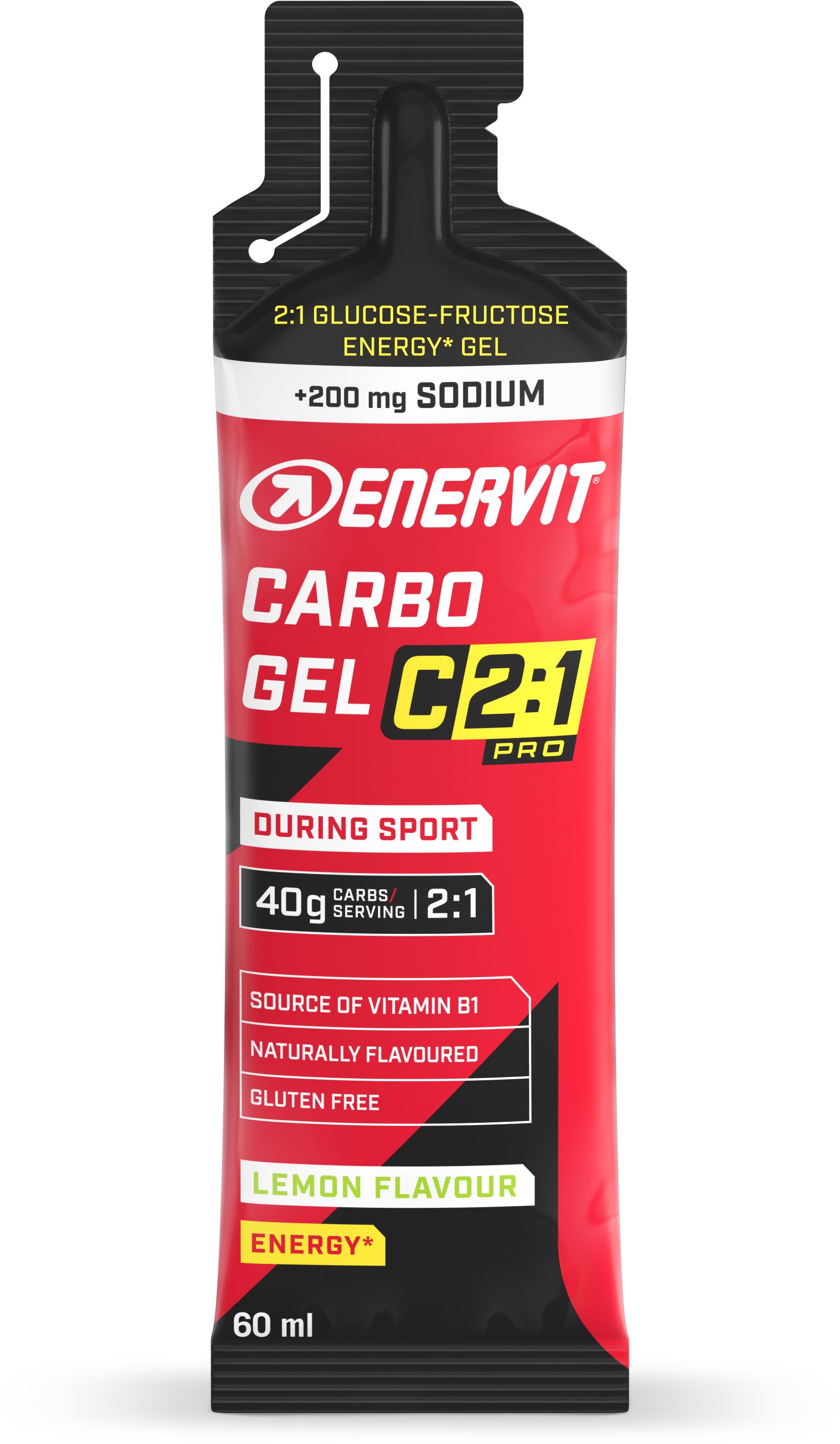 Enervit Carbo gel C2:1 PRO 60 ml - citron se sodíkem