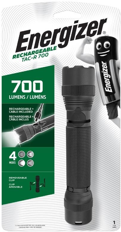 Energizer Tactical Rechargeable 700 lm Lithium-Ion