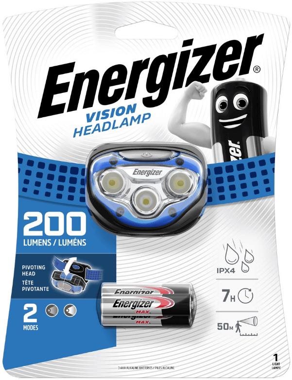 Energizer Headlight Vision 200 lm