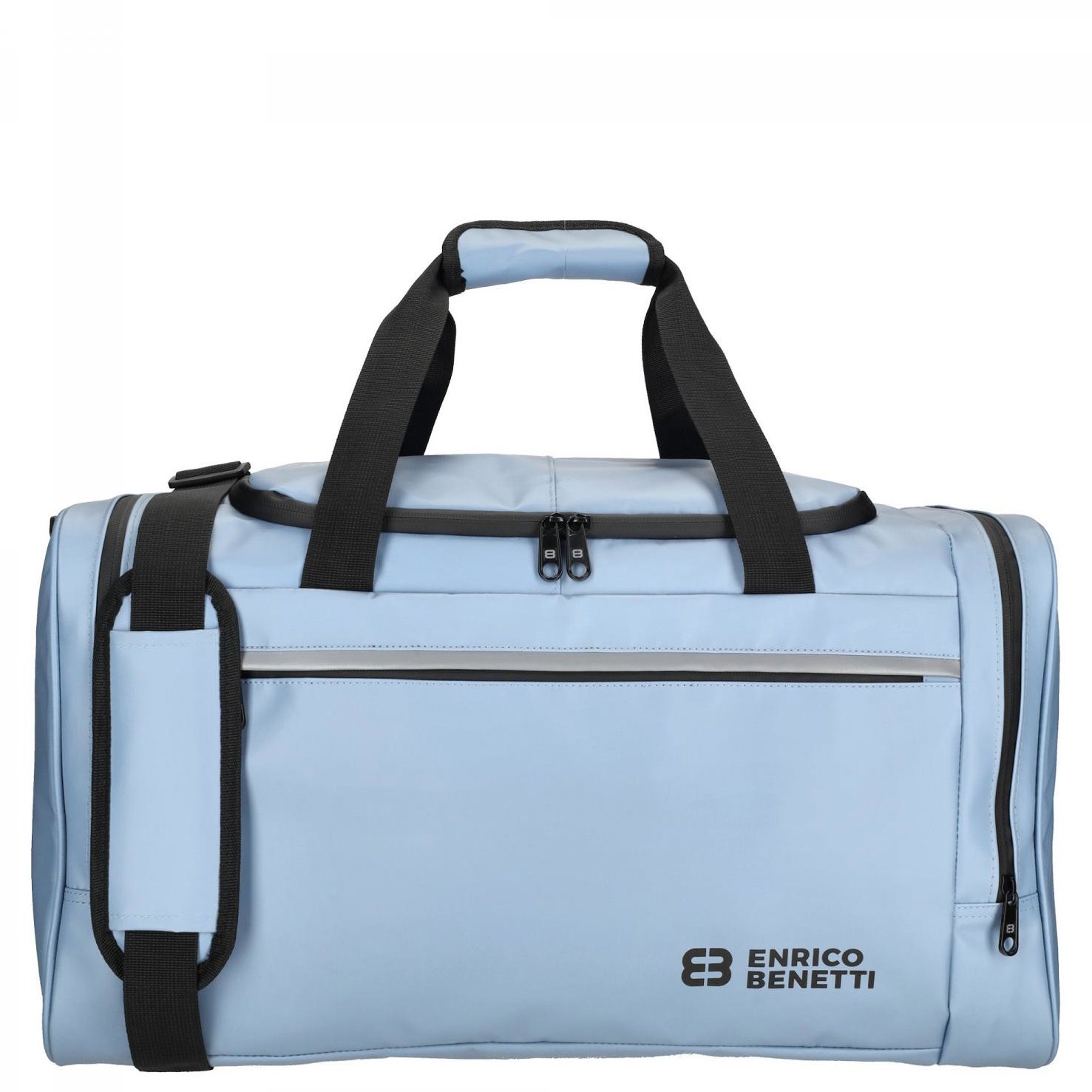 Enrico Benetti Arctic waterproof cabin size travelbag light blue