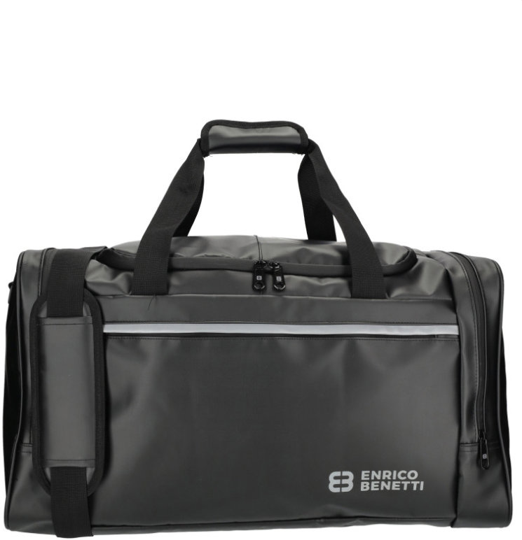 Enrico Benetti Arctic waterproof cabin size travelbag black