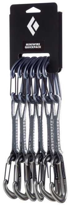 Black Diamond Miniwire Quickpack 12 cm 6 ks