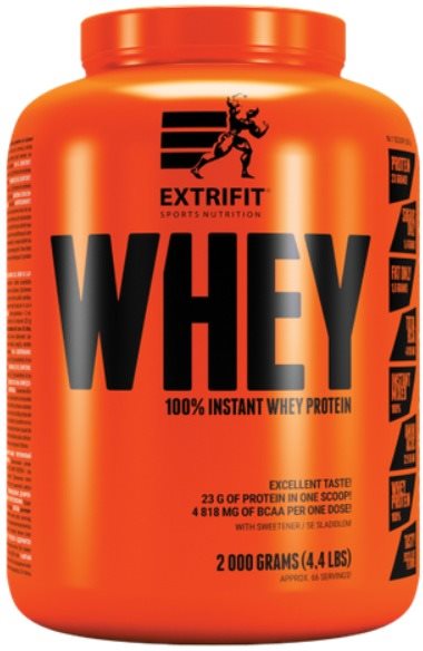 Extrifit 100% Whey Protein 2 kg jahoda