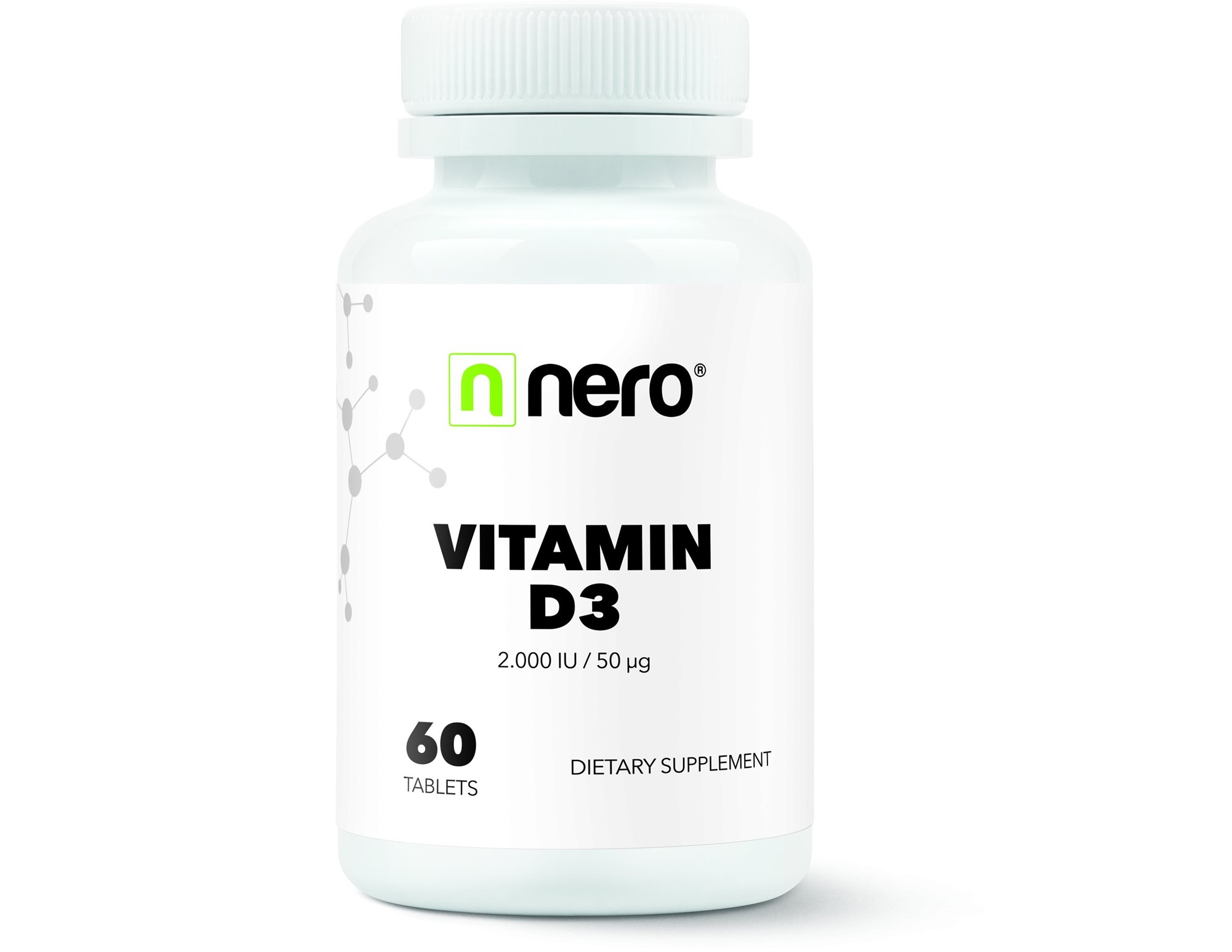 NERO Vitamin D3 2000 IU 60 tbl