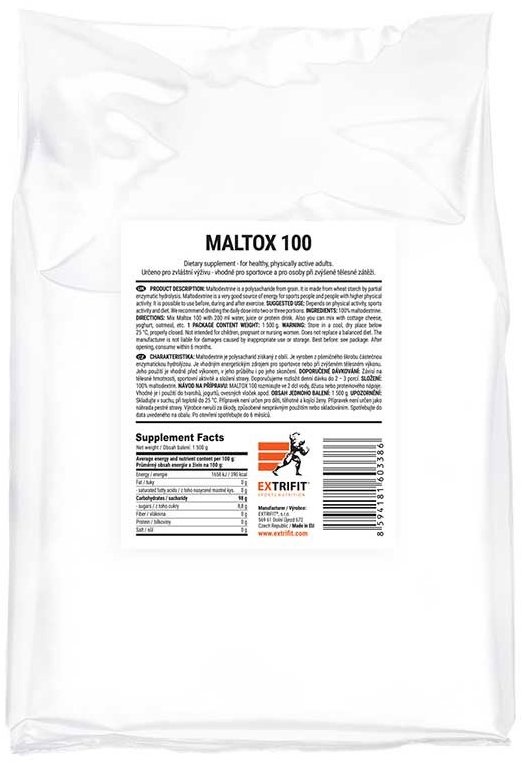 Extrifit Maltox 100 1500 g
