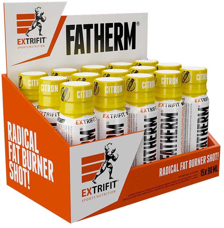 Extrifit Fatherm Shot 15 × 90 ml lemon