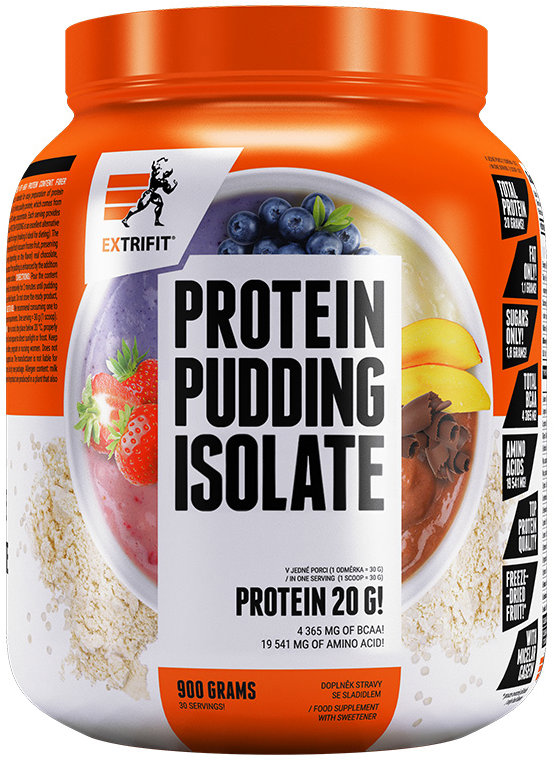 Extrifit Protein Pudding Isolate 900 g blueberry
