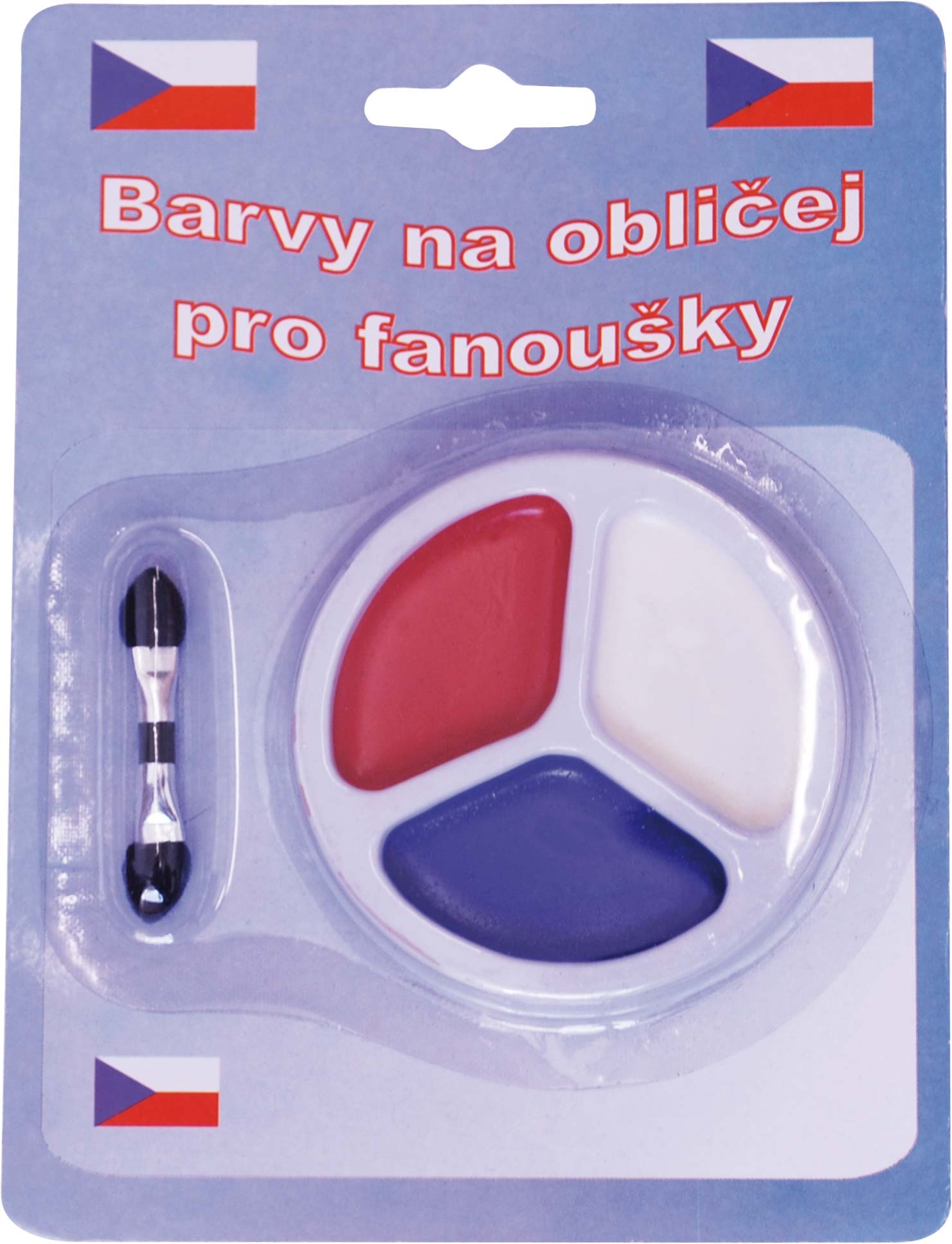 SPORT TEAM BARVY NA OBLIČEJ ČR 1 Barvy na obličej, , velikost