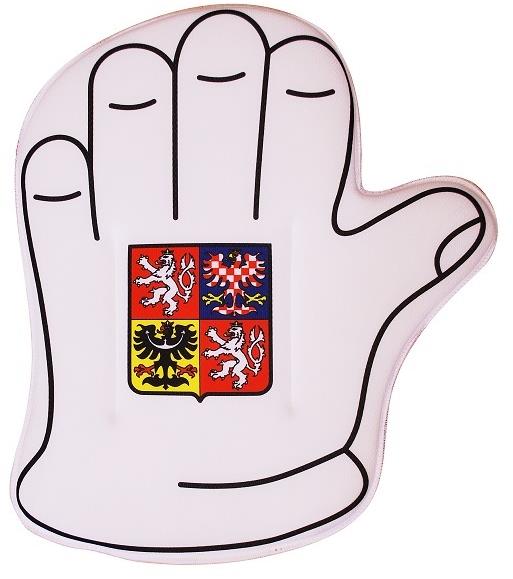 SPORTTEAM Fanouškovská rukavice velká ČR