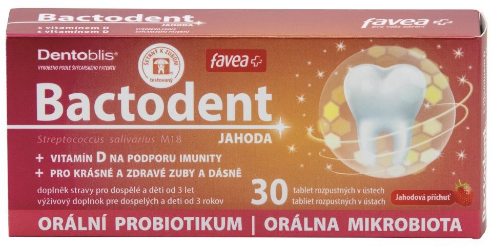 Favea Bactoden Jahoda 30 tablet