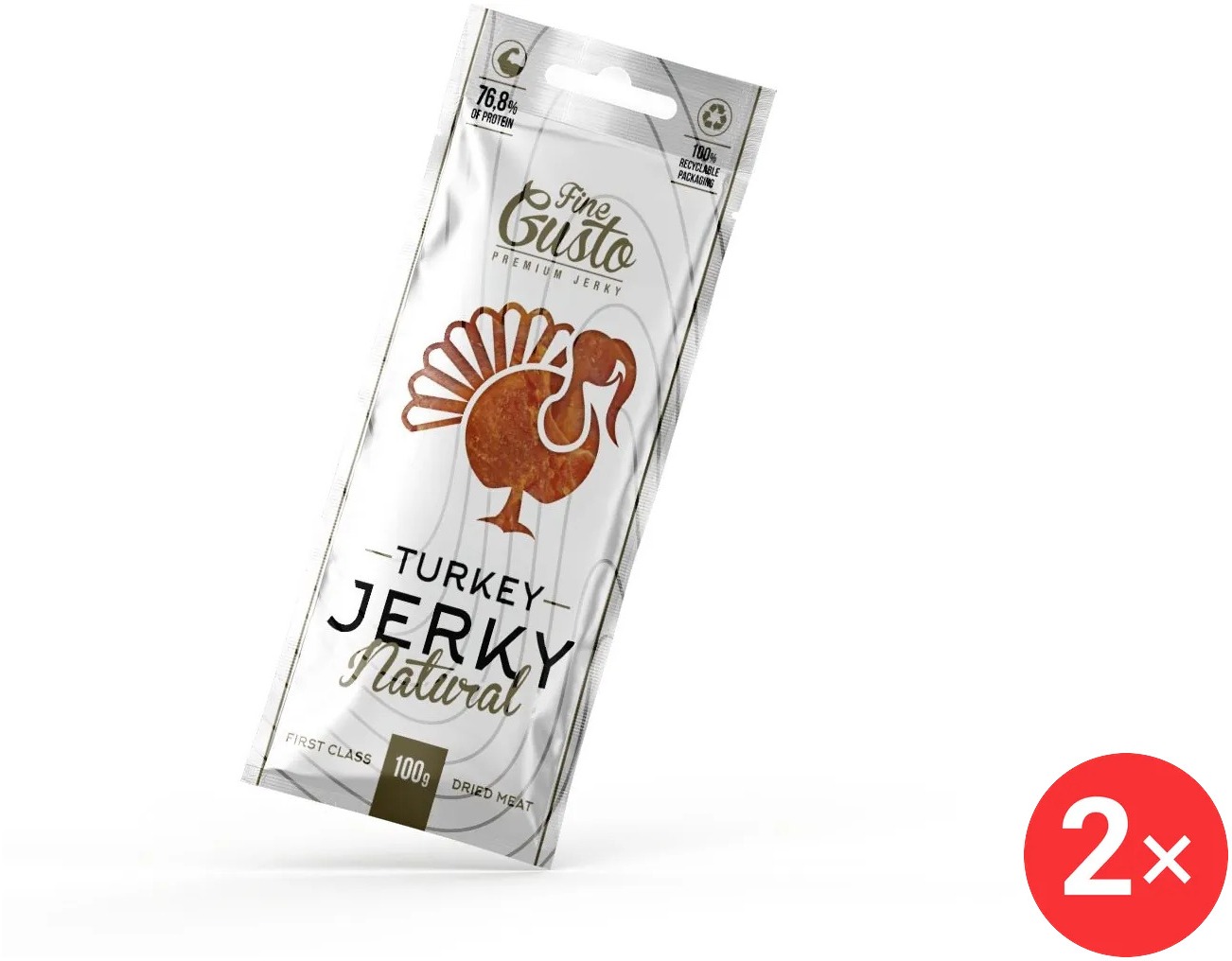 Fine Gusto krůtí natural 2 x 100g