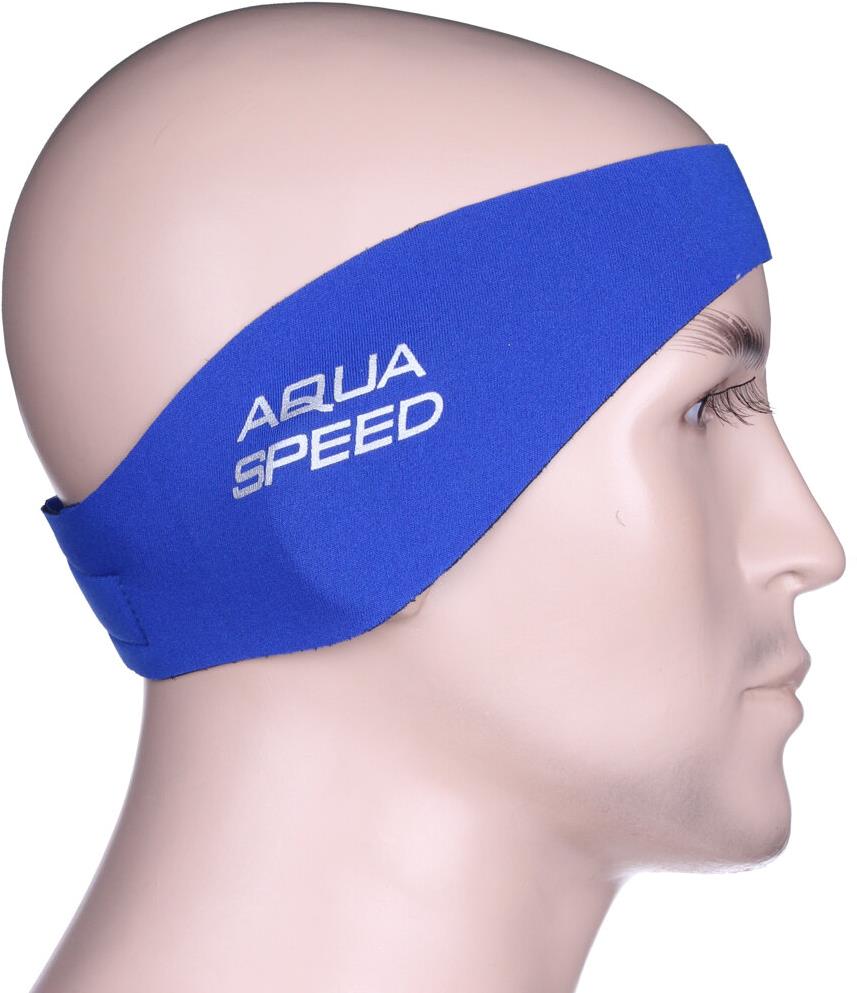 Aqua-Speed Ear Neo Koupací čelenka senior Multipack 4 ks modrá