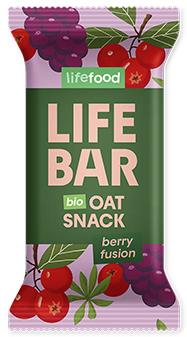 Lifefood BIO Lifebar Oat Snack ovocný