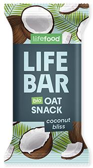 Lifefood BIO Lifebar Oat Snack kokosový